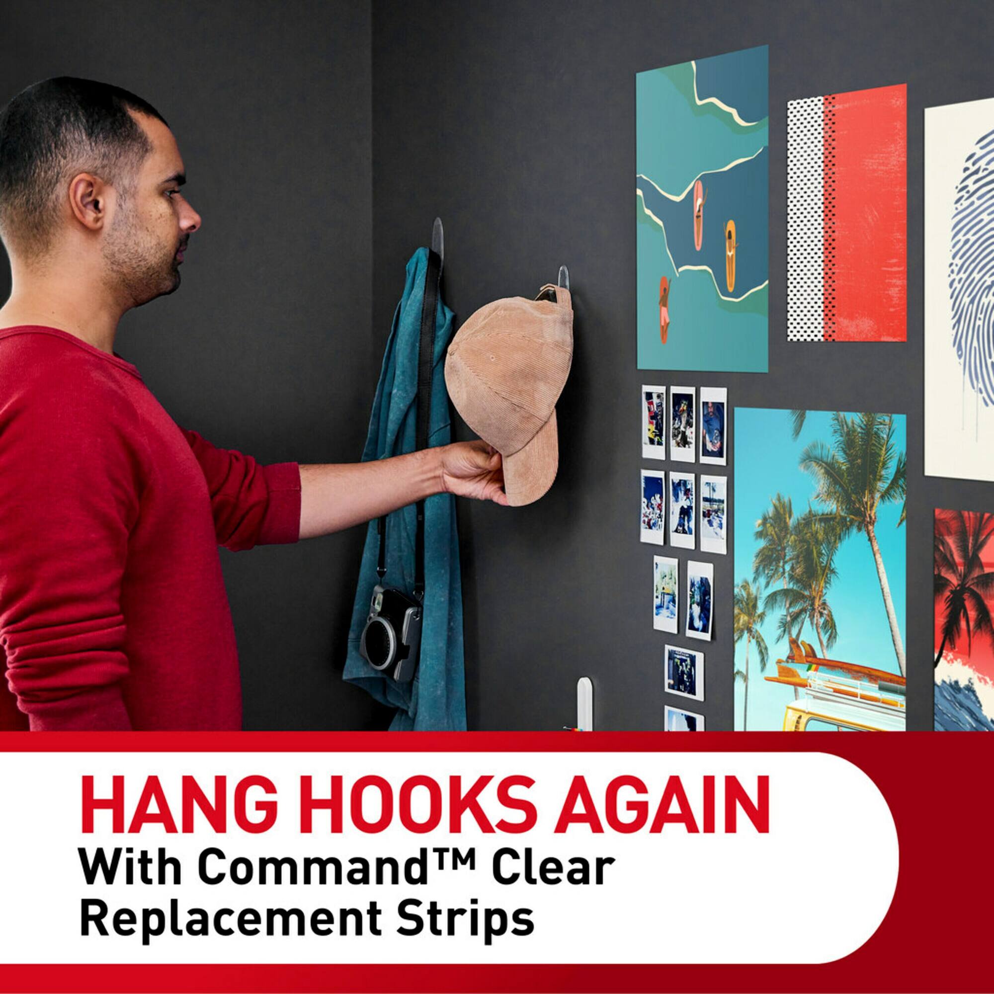 Command™ Mixed Clear Replacement Strips, 16ct.